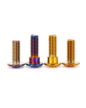 Titanium Gr2 Gr5 Color Anodized Disc Bolt Electric Motorcycle