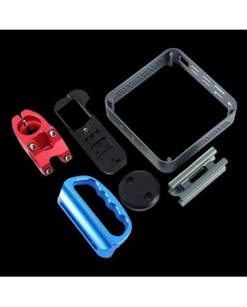 CNC Machining Motorcycle Accessories Anodizing Sandblasted Aluminum Stainless Steel Material Capabilitie